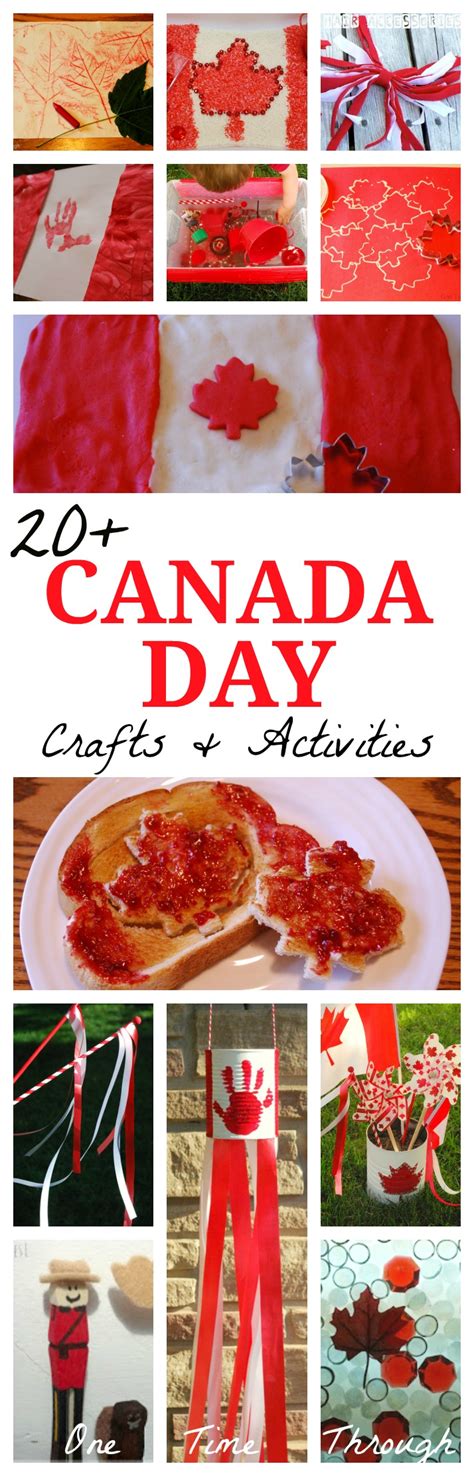 20 canada day activities and crafts one time through