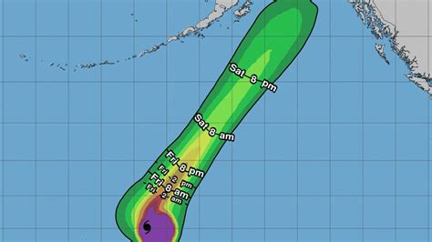 tropical storm could fuck alaska