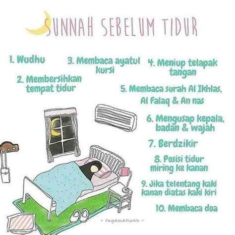 Doa Sebelum Tidur Sesuai Sunnah