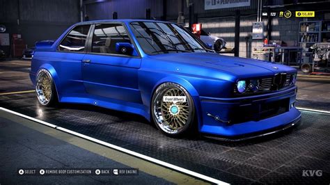 Need For Speed Heat Bmw M3 Evolution Ii 1988 Customize Tuning Car
