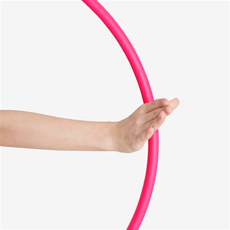 Rhythmic Gymnastics 65 Cm Hoop Pink