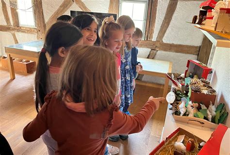 Kinder Des Sbbz Lernen Besuchen Das Heimatmuseum