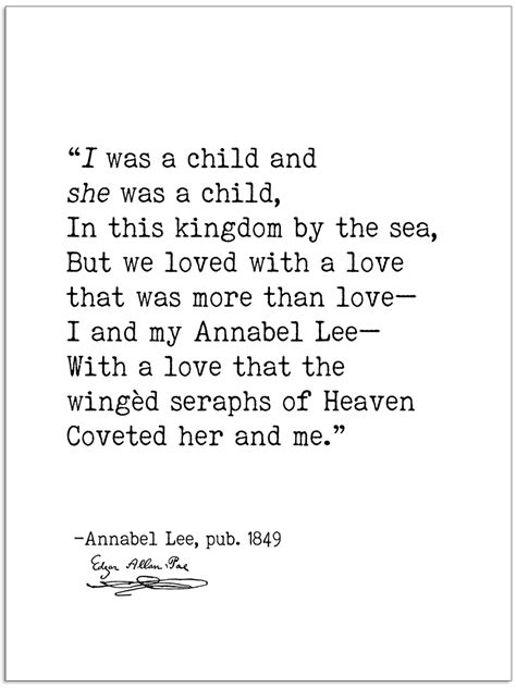Annabel Lee Telegraph