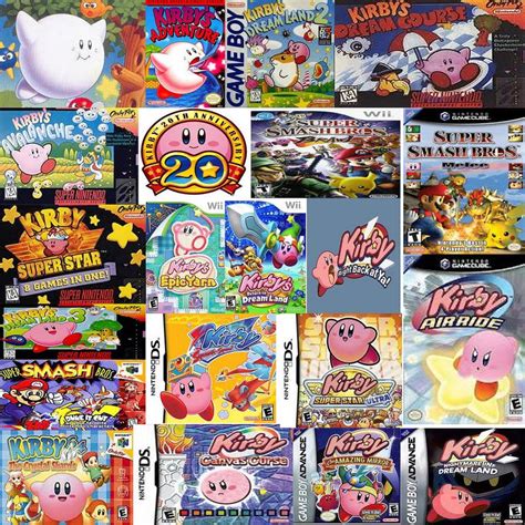 Kirby Collage By Mryoshi1996 On Deviantart