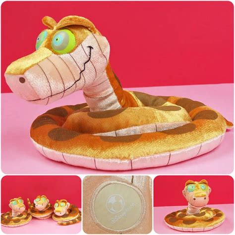 Vintage Disney Store Jungle Book Kaa The Snake Plush Toy Stuffed Animal