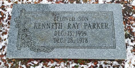 Kenneth Parker Grave Site John Wayne Gacy Jr Murder Victim A Photo