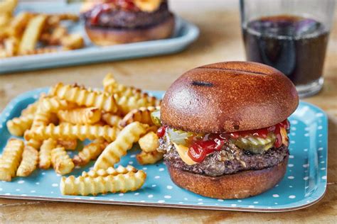 Recipe Sheet Pan Burgers And Fries — Quick And Easy Weeknight Dinners