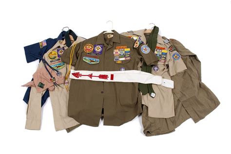 Lot Boy Scouts Of America Uniforms And Patches