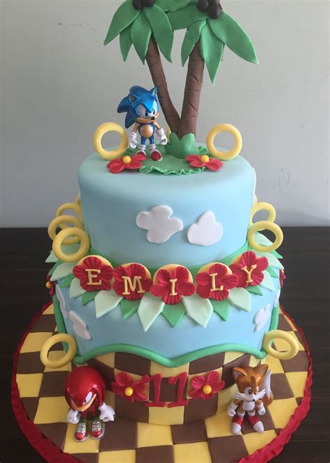 Sonic The Hedgehog Cake Sonic Birthday Cake Sonic Birthday Parties