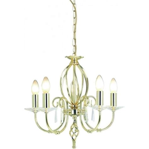 Antique brass finish, clear glass panels, back plate, crown, and tail. Elstead Lighting AG5 PB Aegean 5 Light Ceiling Fitting in ...