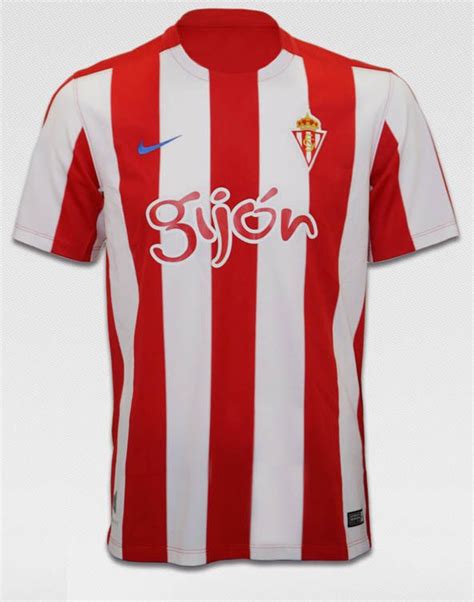 Nike Sporting Gijon 16 17 Home and Away Kits Released Sporting gijón