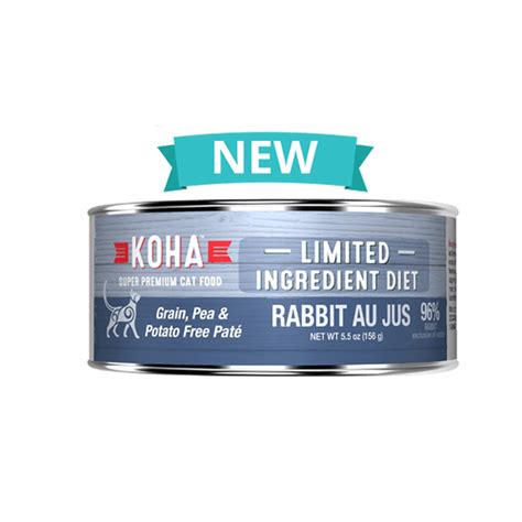 Plus, peas are added as the only vegetable source. Koha Limited Ingredient Rabbit Au Jus | Lake Mary, FL ...