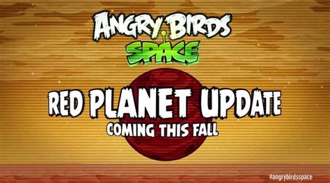 Angry Birds Space Red Planet Update Unveiled With Curiosity Themed