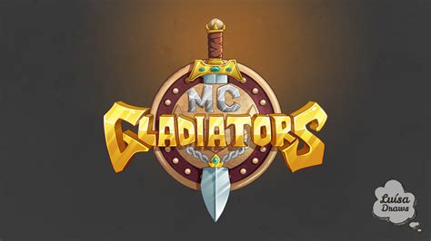 Minecraft Server Logo Mc Gladiators By Luisadraws On Deviantart