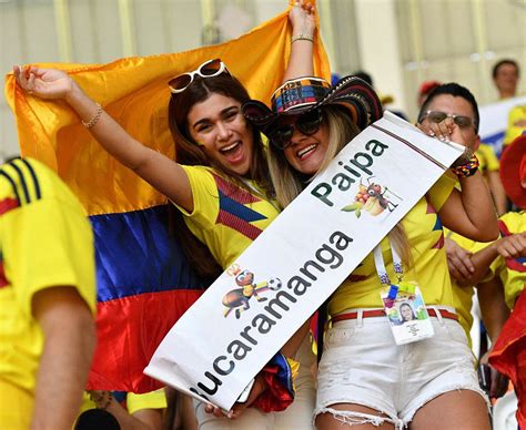 world cup 2018 colombia s hottest fans daily star