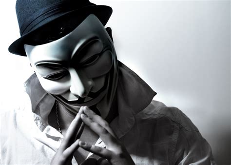 Anonymous Mask Wallpaper 3d