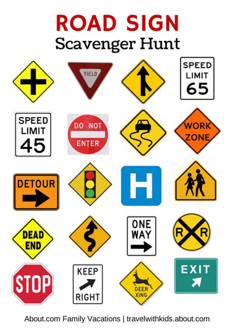 Write these on a piece of paper and draw a basic picture next to each object. Free Printable Travel Games for Kids | Road trip ...