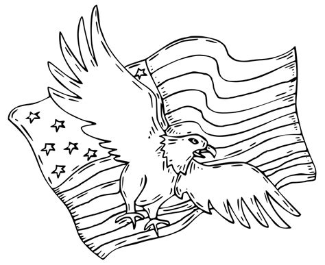 These blue and pink floral banner letters free printable are great for birthday parties, bridal showers, weddings, baby showers, spring decor, or any get together or occasion where you want a custom banner sign. Patriotic Eagle Coloring Pages - GetColoringPages.com