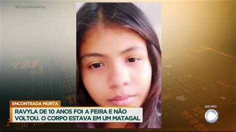 Menina De 10 Anos é Encontrada Morta Após Ir à Feira Recordtv R7 Cidade Alerta