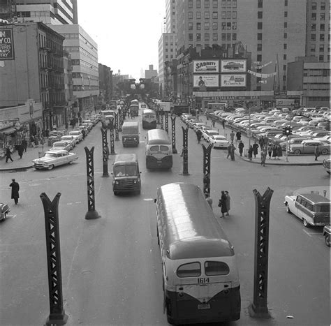 Looking South In The 40s El Tracks By New York Daily News Archive