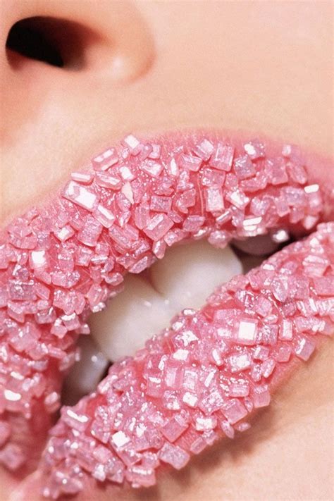 Gorgeous Pink Lips Lip Art Candy Lips