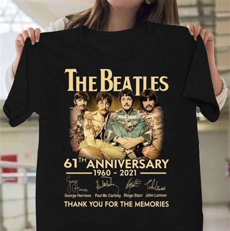 The Beatles 61th Anniversary 1960 2021 Thank You For The Memories