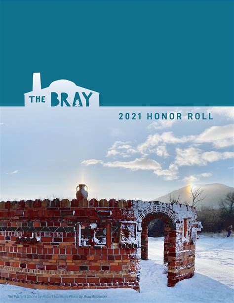 The Bray 2021 Honor Roll By Archie Bray Foundation Issuu