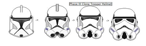 Trooper Helmet Evolution Clone To Storm By Tinkertanker44432 On