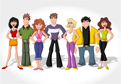 Group Of People Cartoon Clipart Clipart Best Clipart Best