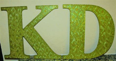 Kappa Delta Sorority Painted Wooden Letters By Zigzagsj On Etsy