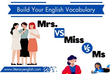 Difference Between Miss Ms And Mrs In English Literary English