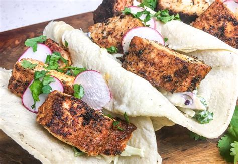 Read on to see what makes these tacos so people can be intimidated by cooking fish for tacos, but don't be! Blackened Fish Tacos with Creamy Coleslaw | culinarylore.com