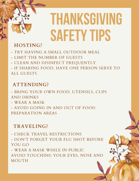 Thanksgiving Safety Tips Air Force Safety Center Article Display