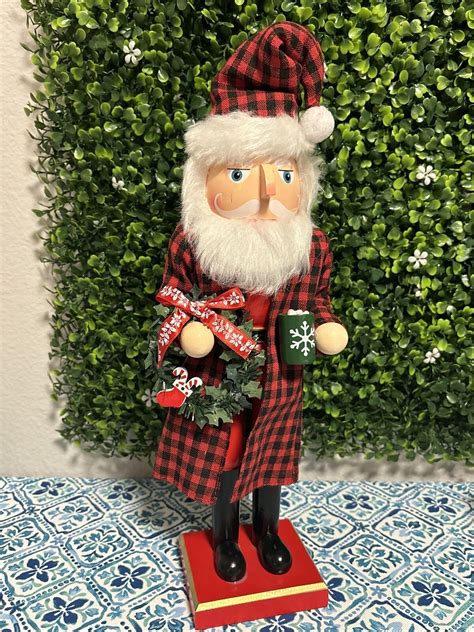 Nutcracker Wreath Coffee Hobby Lobby Holiday Wooden Figurine Christmas