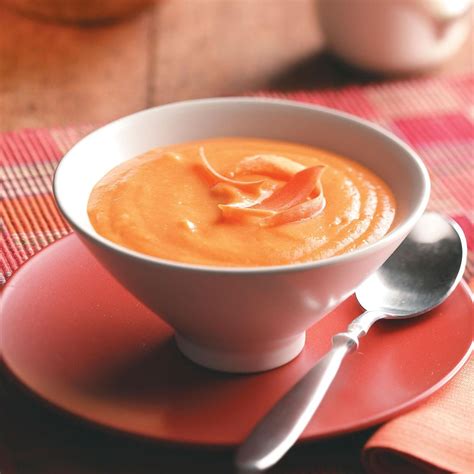 This version picks up a little spice from the jalapeños and draws out the sweetness from the carrots by roasting them first. Vegetable Carrot Soup Recipe: How to Make It | Taste of Home