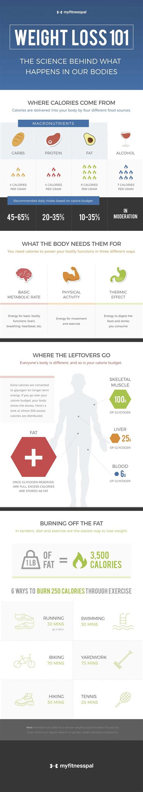 19 Simple Weight Loss Infographics