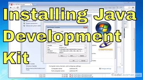Installing The Java Development Kit Java Programming Vol Variables Core Concepts