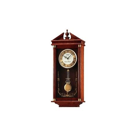 Westminsterwhittington Dual Chime Wooden Case Pendulum Wall Clock Qxh107b Clocks From Hillier