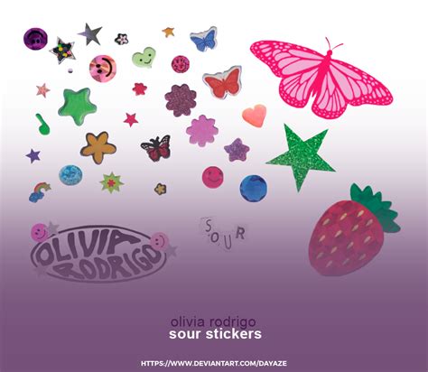 0 Result Images Of Olivia Rodrigo Sour Stickers Wallpaper Png Image