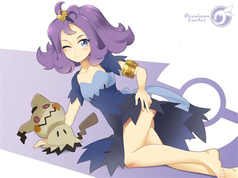 Pokemon Acerola Mimikyu By Orcaleon On Deviantart Pokemon Acerola Pokemon Ghost Pokemon