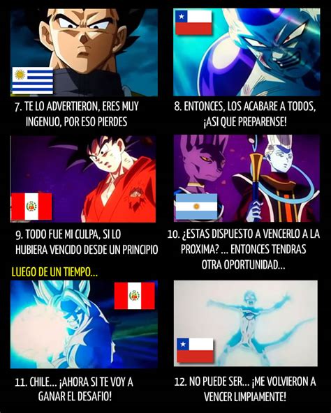 Meme de la comunidad argentina/chile hetaliana, por cada palabra escribiré un fanfic o haré un dibujo; Mira este gracioso MEME: Dragon Ball Z - La Revancha de ...