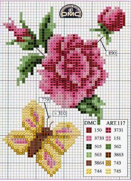El idioma español tiene una palabra fabulosa para describir a personas como yo: patrones flores en punto de cruz - Revistas de ...