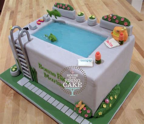 Swimming Pool Cake Swimming Pool Cake Pool Cake Pool Birthday Cakes