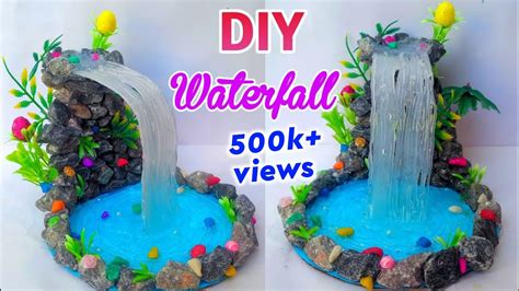 Diyhot Glue Waterfallhow To Make Hot Glue Waterfall With Rockbest