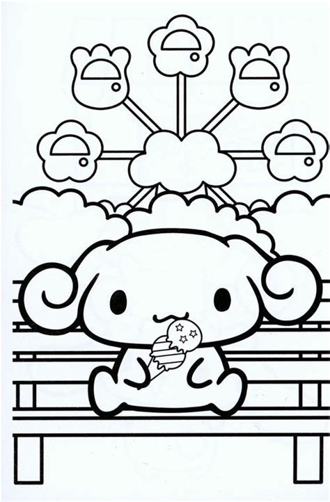 Coloring hello kitty sanrio giant coloring book page crayola crayons | coloring with kimmi. cinnamoroll | Coloring books, Star coloring pages, Hello ...