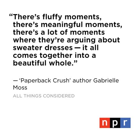 Npr Nprbooks A Couple Years Ago Author Gabrielle Moss Was Feeling