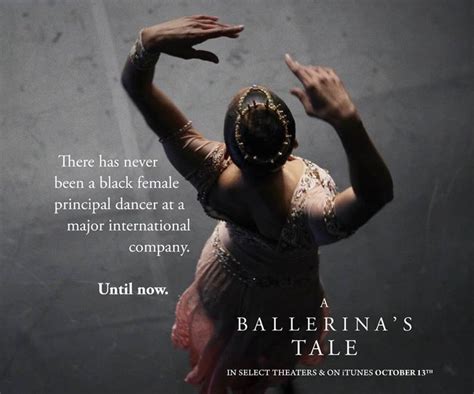 New Film A Ballerinas Tale Shows Misty Copelands Journey As A Black Ballerina Misty