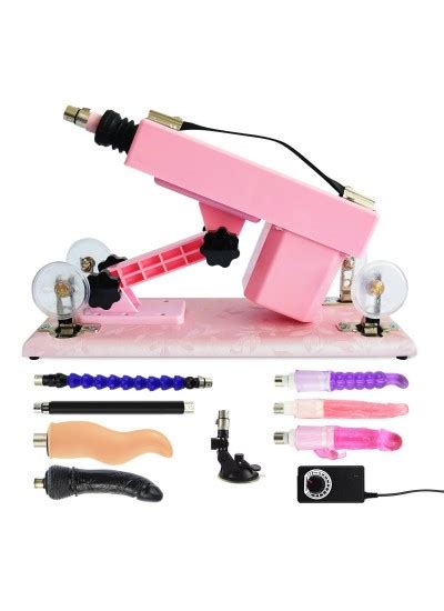 Sexe Machine Automatique De Différentes Tailles Rose De Dildo Hismith