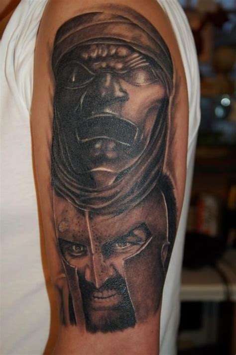 Here's everything you need to know about angel. Spartans - 300 movie tattoo by Harry Starfish: TattooNOW