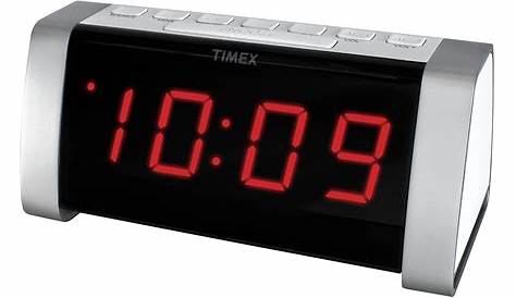 timex dual alarm clock radio manual
